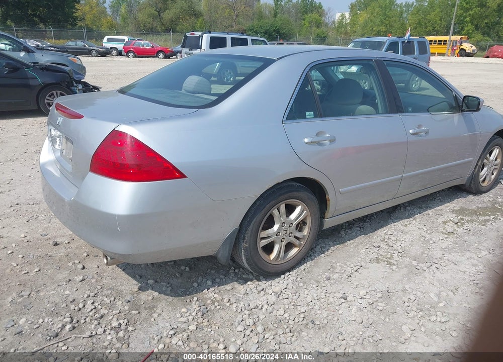 2007 HONDA ACCORD 2.4 EX VIN: 1HGCM56707A065231
