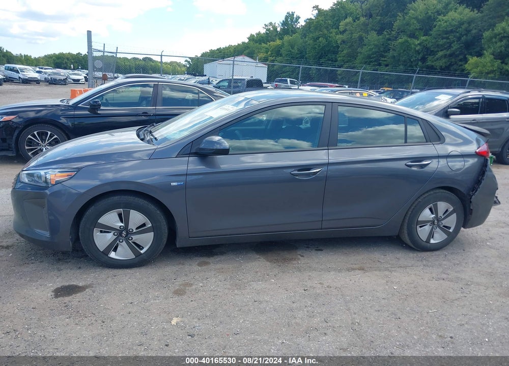 2019 HYUNDAI IONIQ HYBRID BLUE VIN: KMHC65LC4KU107381