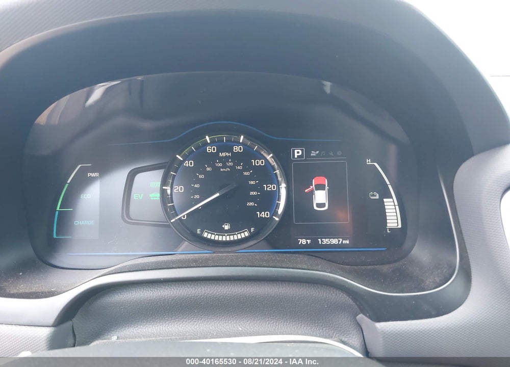 2019 HYUNDAI IONIQ HYBRID BLUE VIN: KMHC65LC4KU107381