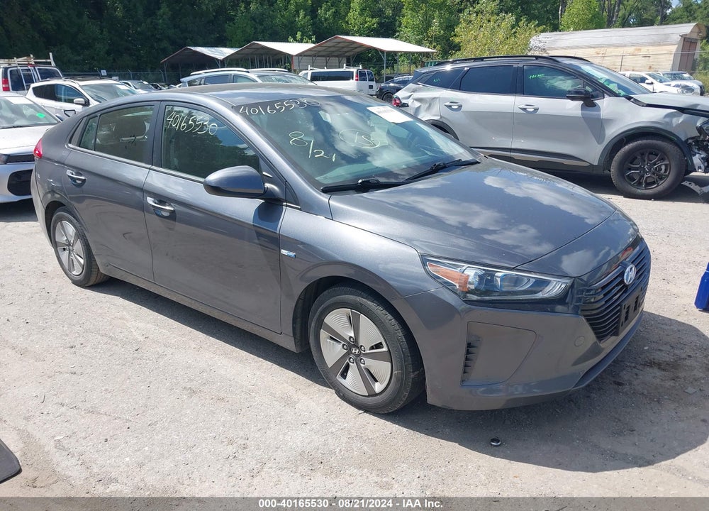 2019 HYUNDAI IONIQ HYBRID BLUE VIN: KMHC65LC4KU107381