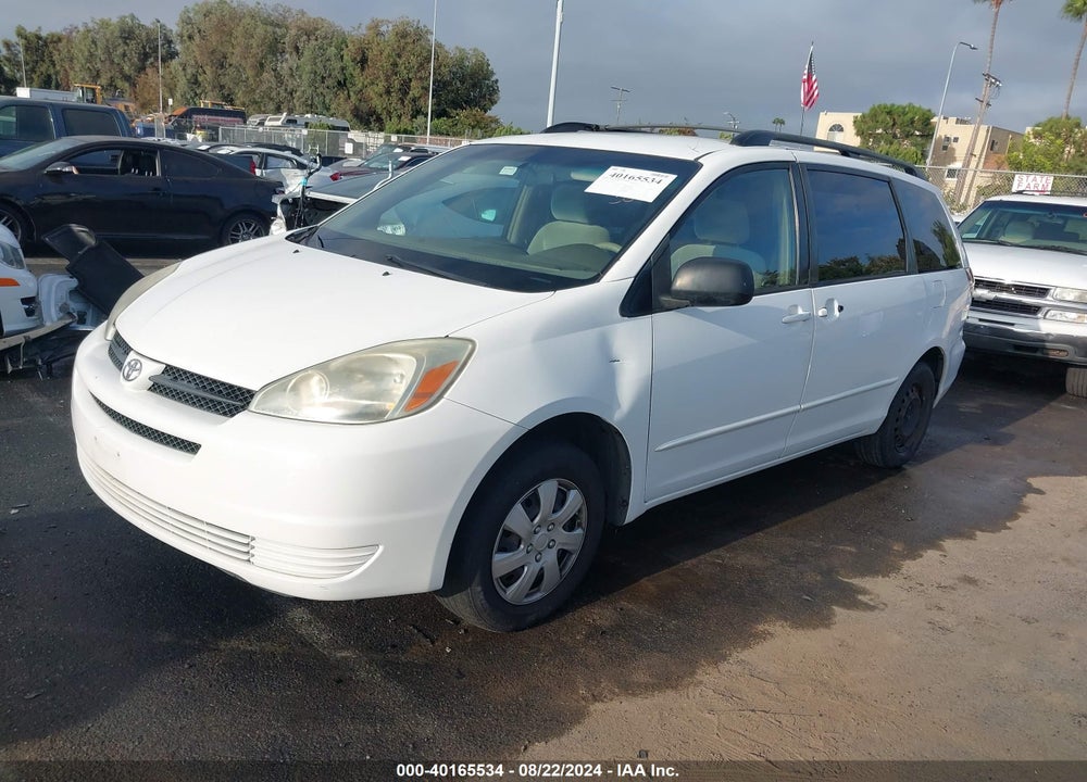 2005 TOYOTA SIENNA CE VIN: 5TDZA23C35S263397