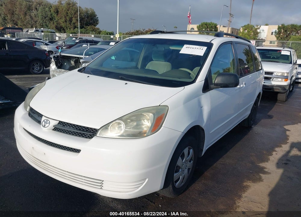 2005 TOYOTA SIENNA CE VIN: 5TDZA23C35S263397