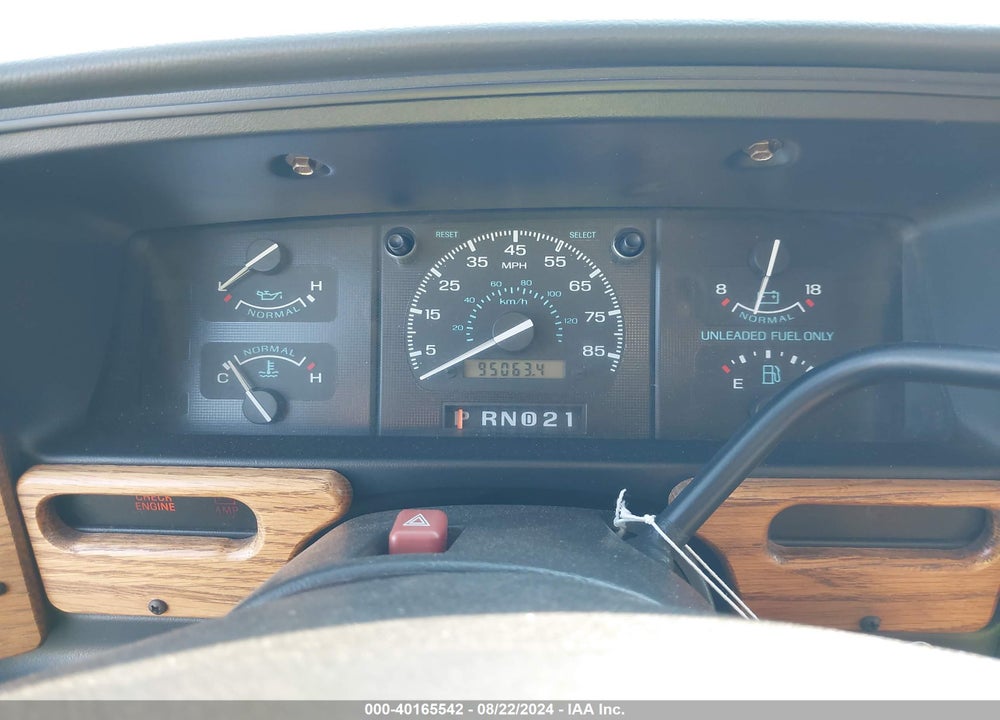 1995 FORD ECONOLINE E150 VAN VIN: 1FDEE14H3SHA04721