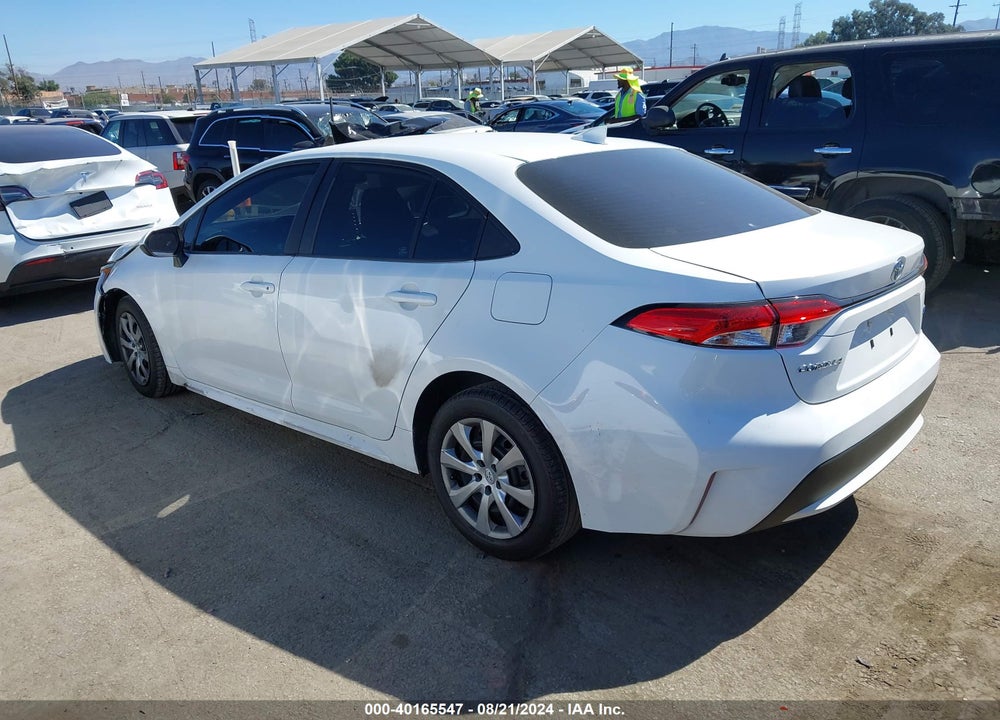 2020 TOYOTA COROLLA LE VIN: 5YFEPRAE8LP106285