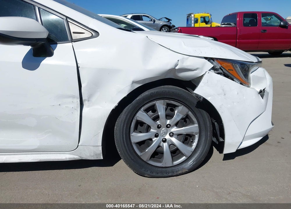 2020 TOYOTA COROLLA LE VIN: 5YFEPRAE8LP106285