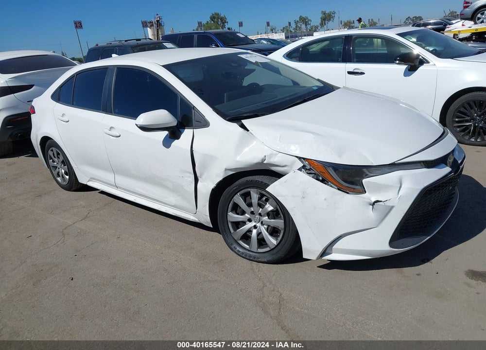 2020 TOYOTA COROLLA LE VIN: 5YFEPRAE8LP106285