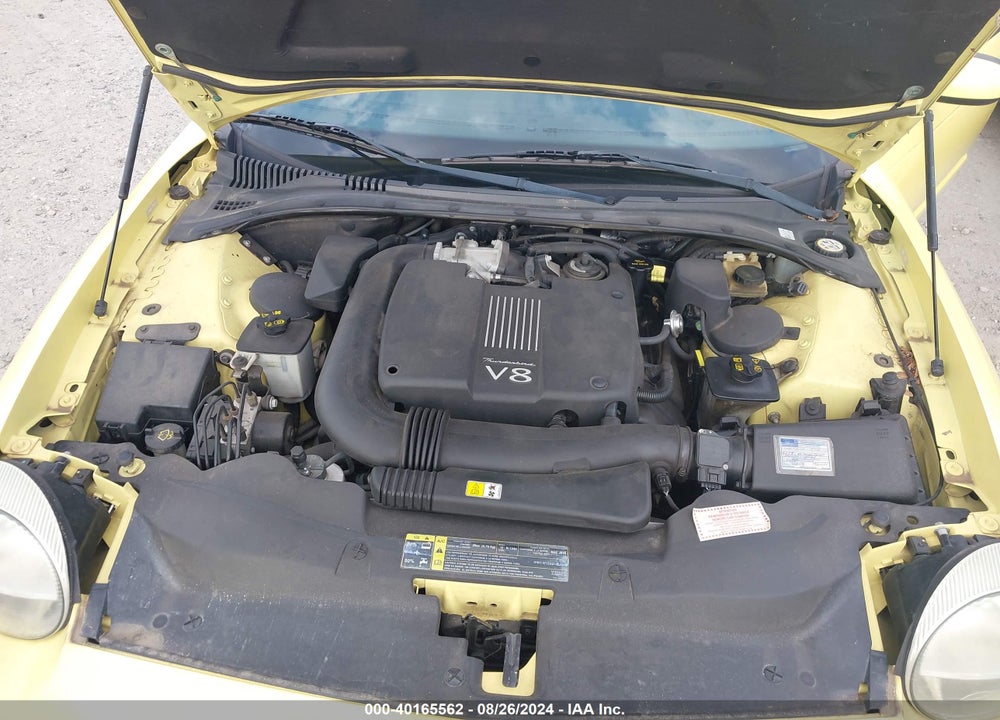 2002 FORD THUNDERBIRD VIN: 1FAHP60A52Y114693