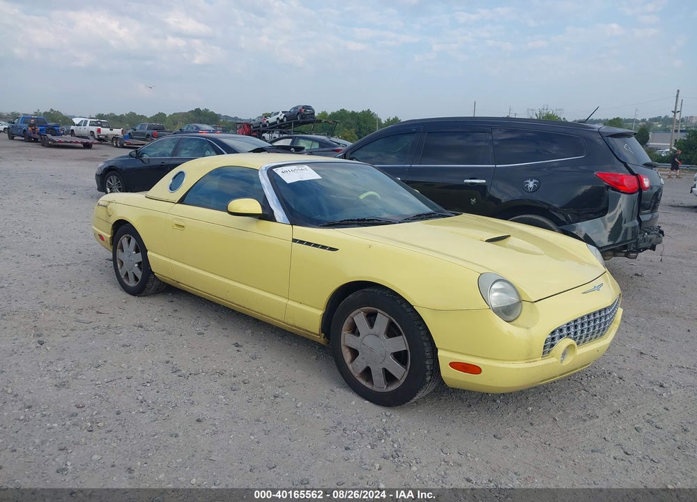 2002 FORD THUNDERBIRD VIN: 1FAHP60A52Y114693