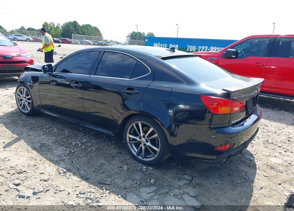 2008 LEXUS IS 250 VIN: JTHBK262982075317