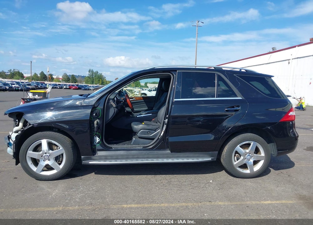 2015 MERCEDES-BENZ ML 350 4MATIC VIN: 4JGDA5HB1FA565115