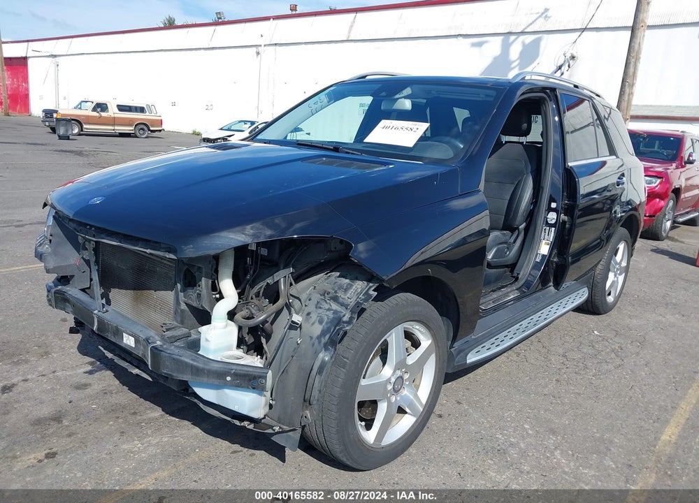 2015 MERCEDES-BENZ ML 350 4MATIC VIN: 4JGDA5HB1FA565115