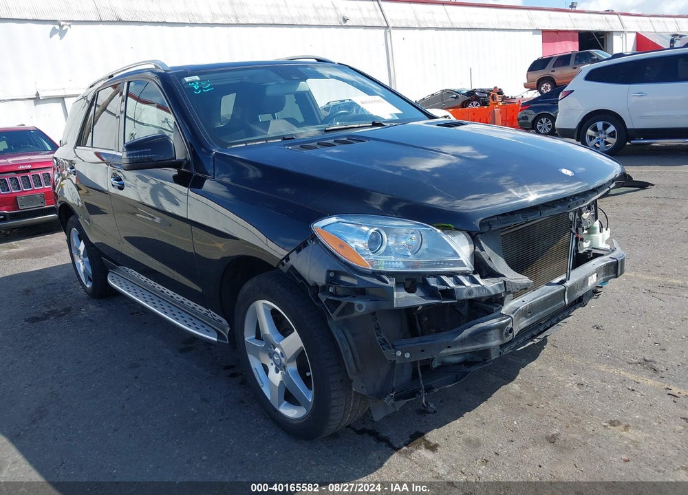 2015 MERCEDES-BENZ ML 350 4MATIC VIN: 4JGDA5HB1FA565115