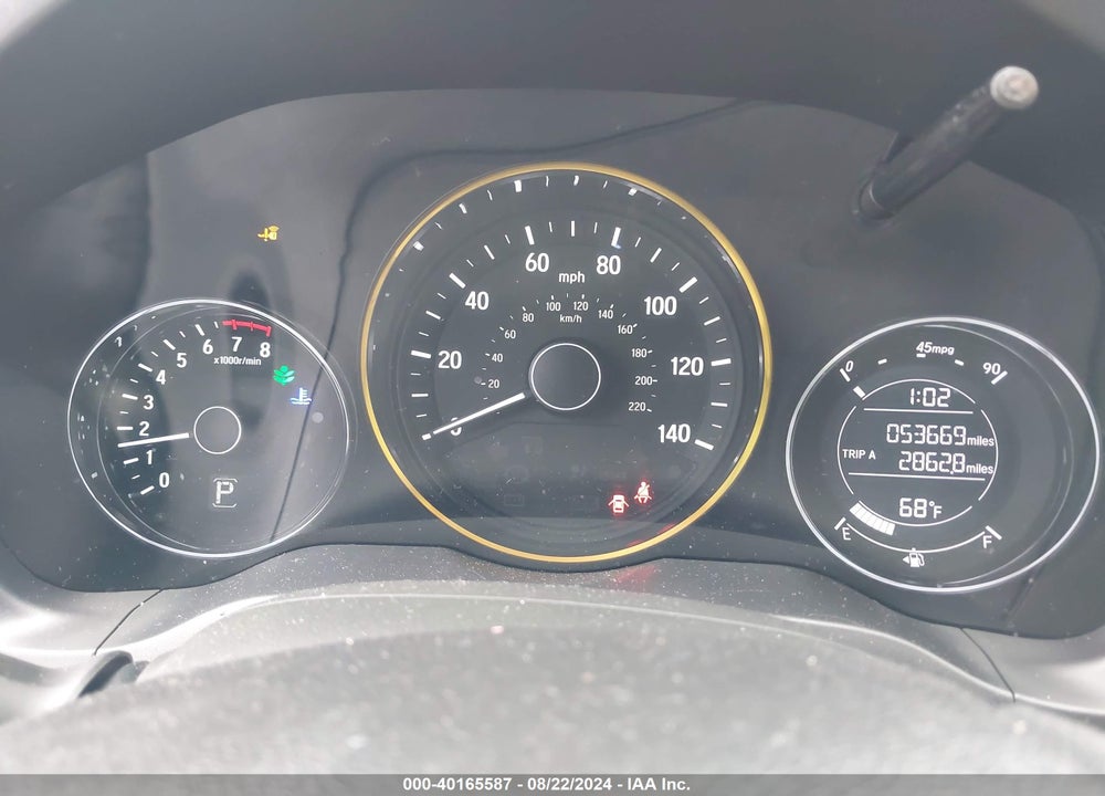 2017 HONDA HR-V EX VIN: 3CZRU5H52HM712795