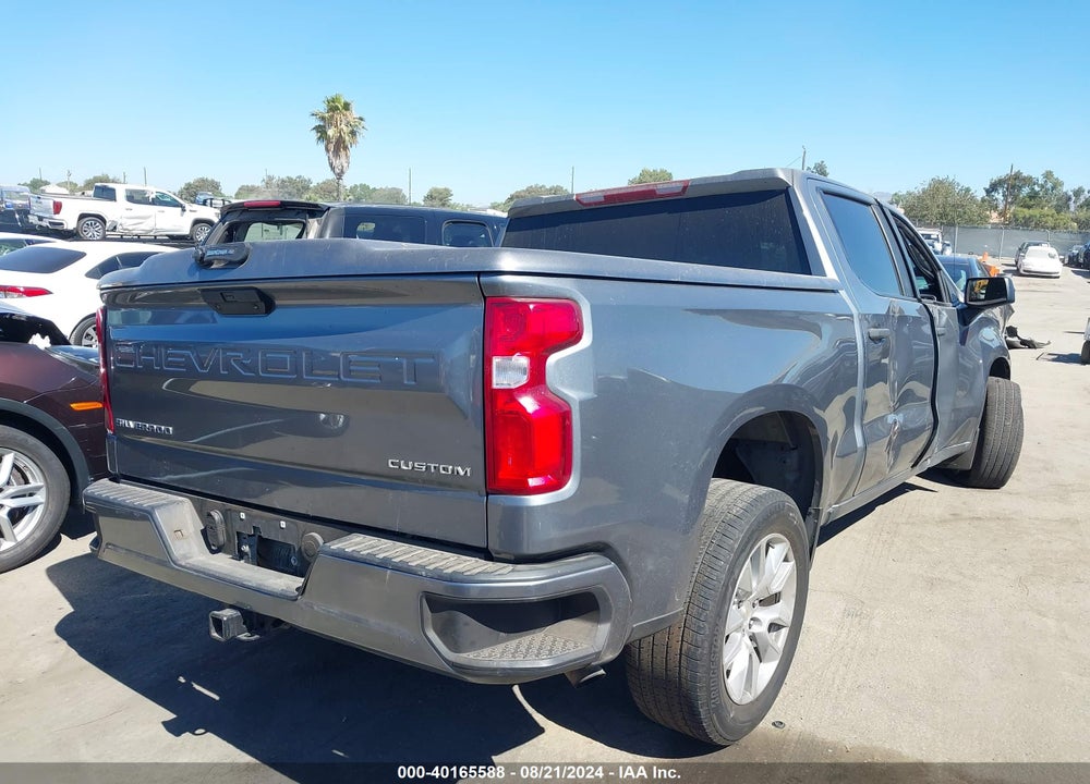 2021 CHEVROLET SILVERADO 1500 2WD SHORT BED CUSTOM VIN: 3GCPWBEK3MG322149