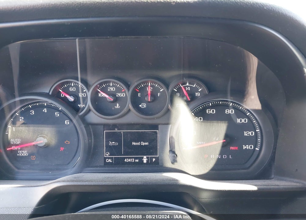 2021 CHEVROLET SILVERADO 1500 2WD SHORT BED CUSTOM VIN: 3GCPWBEK3MG322149