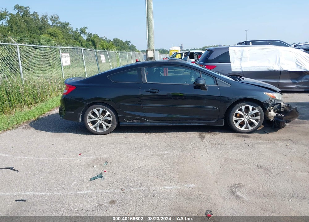 2012 HONDA CIVIC SI VIN: 2HGFG4A52CH701924