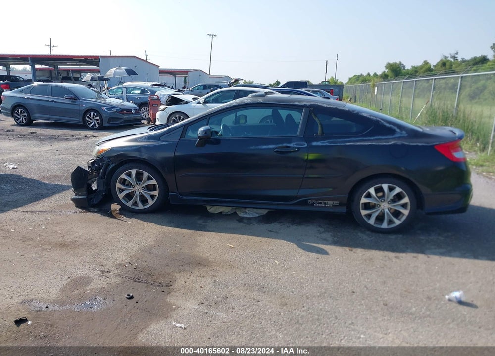 2012 HONDA CIVIC SI VIN: 2HGFG4A52CH701924