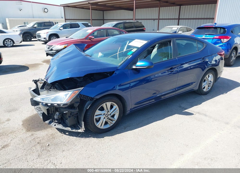 2020 HYUNDAI ELANTRA SEL VIN: 5NPD84LF7LH515909