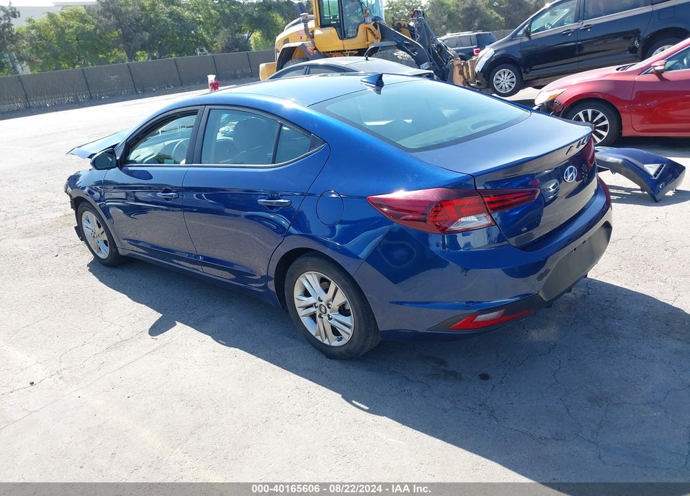 2020 HYUNDAI ELANTRA SEL VIN: 5NPD84LF7LH515909
