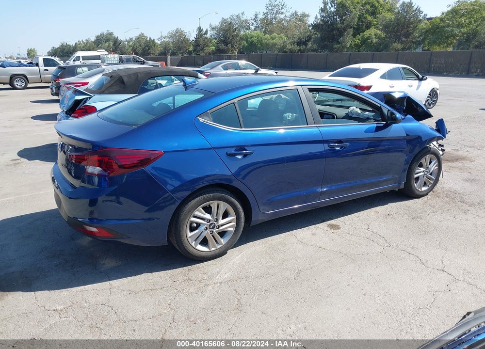 2020 HYUNDAI ELANTRA SEL VIN: 5NPD84LF7LH515909