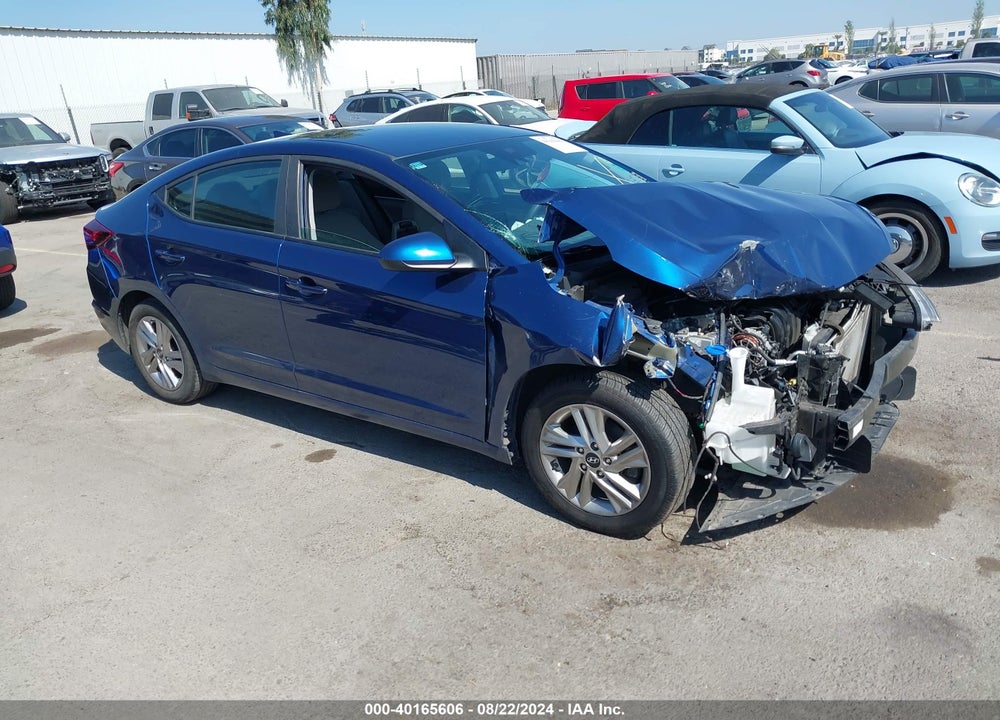2020 HYUNDAI ELANTRA SEL VIN: 5NPD84LF7LH515909