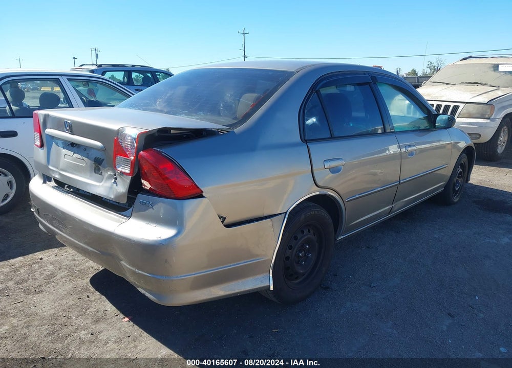 2004 HONDA CIVIC LX VIN: 2HGES16584H620882