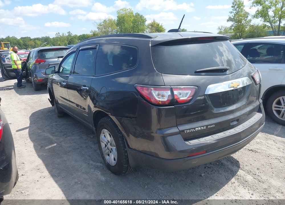 2017 CHEVROLET TRAVERSE LS VIN: 1GNKVFKDXHJ328035