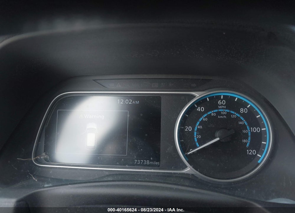 2018 NISSAN LEAF S VIN: 1N4AZ1CP6JC302004
