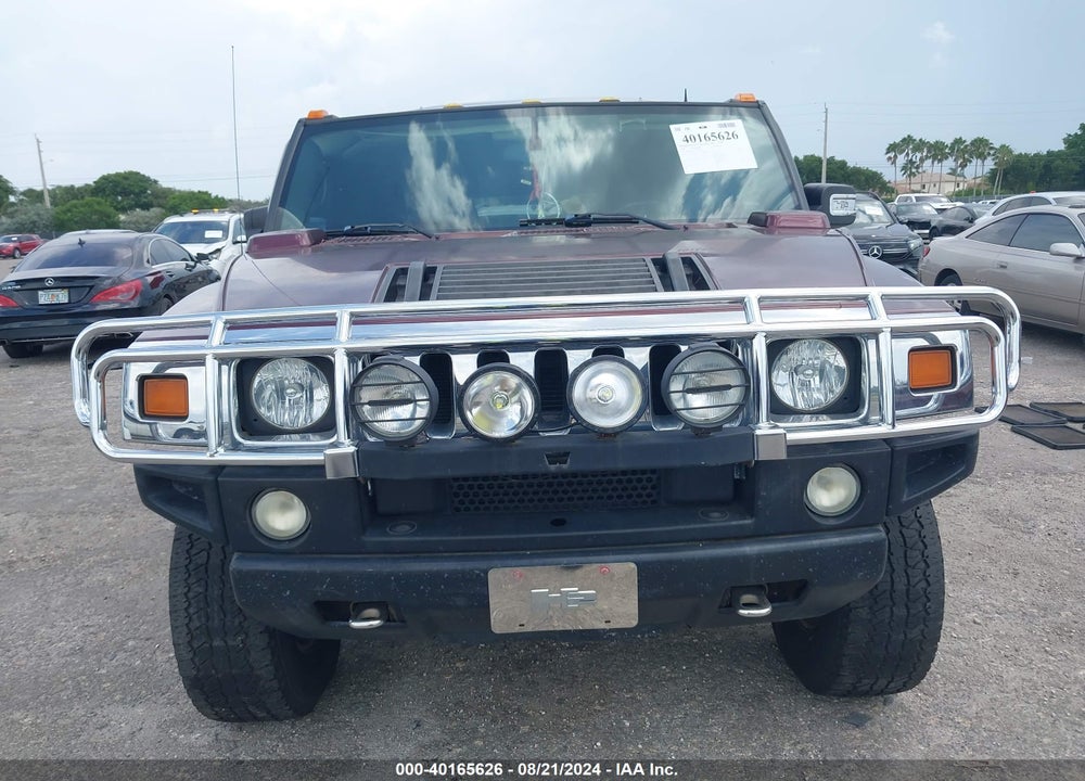 2006 HUMMER H2 SUV VIN: 5GRGN23U76H112958