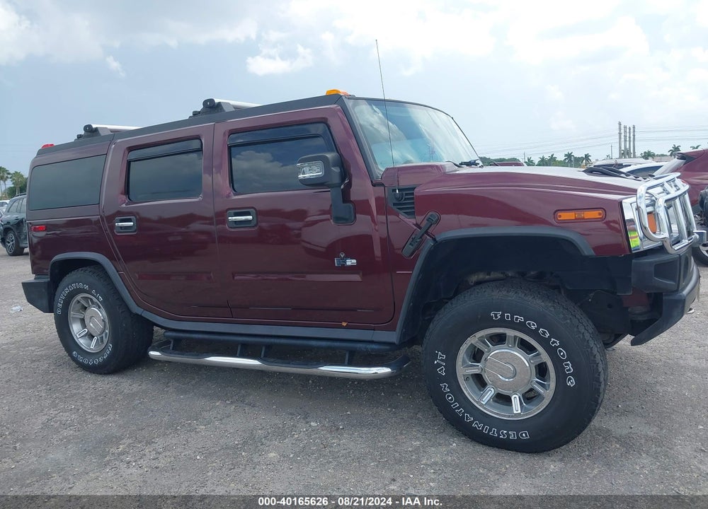 2006 HUMMER H2 SUV VIN: 5GRGN23U76H112958