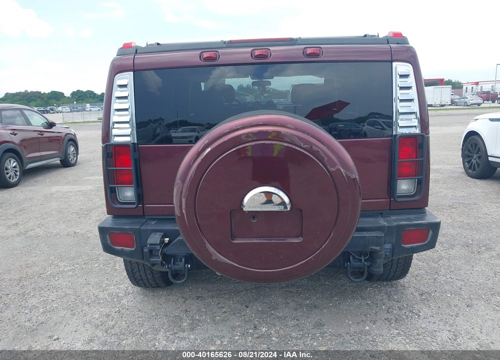 2006 HUMMER H2 SUV VIN: 5GRGN23U76H112958