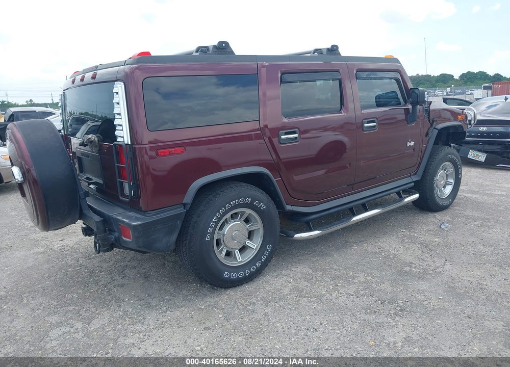 2006 HUMMER H2 SUV VIN: 5GRGN23U76H112958