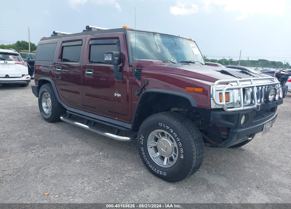 2006 HUMMER H2 SUV VIN: 5GRGN23U76H112958