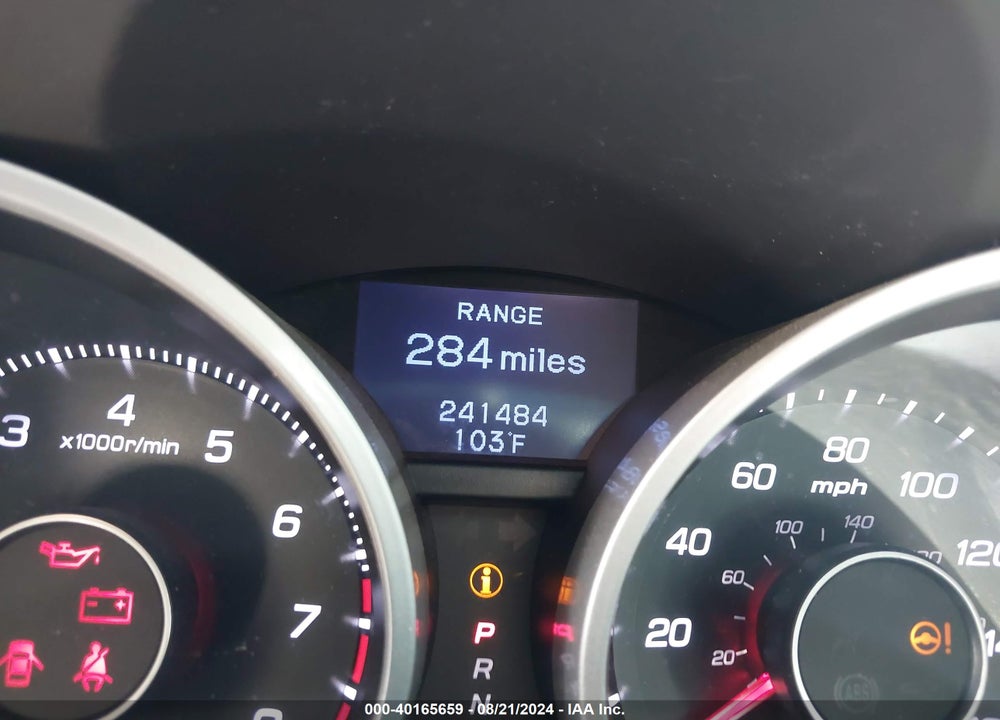 2012 ACURA TL 3.5 VIN: 19UUA8F70CA032352