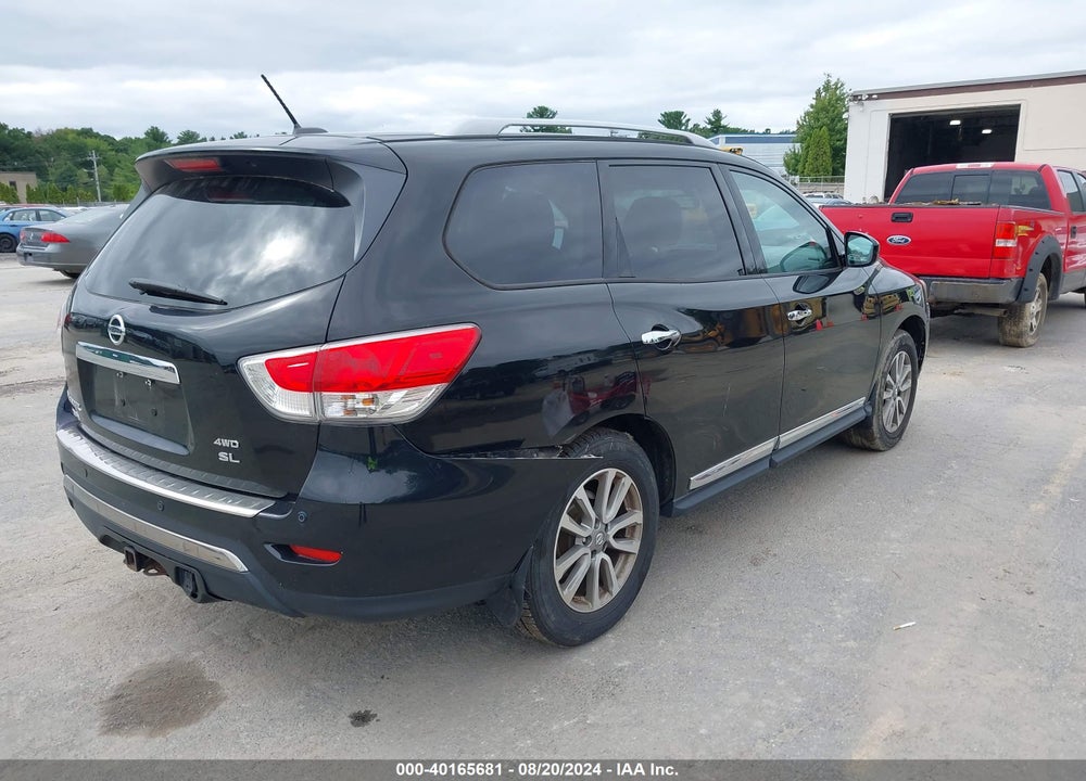 2014 NISSAN PATHFINDER SL VIN: 5N1AR2MM0EC735601