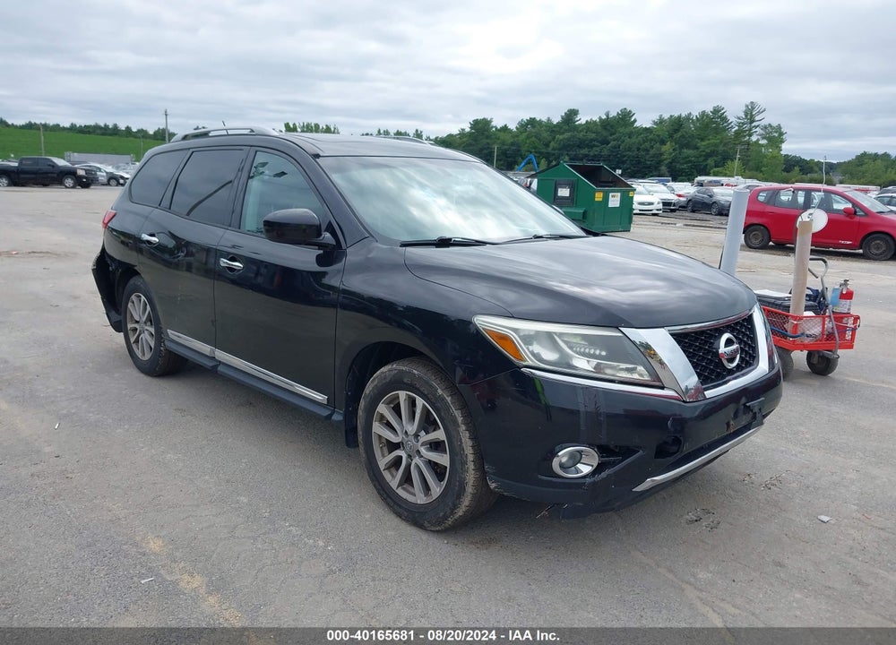 2014 NISSAN PATHFINDER SL VIN: 5N1AR2MM0EC735601