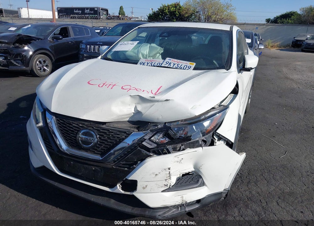 2021 NISSAN ROGUE SPORT S FWD XTRONIC CVT VIN: JN1BJ1AV0MW313500