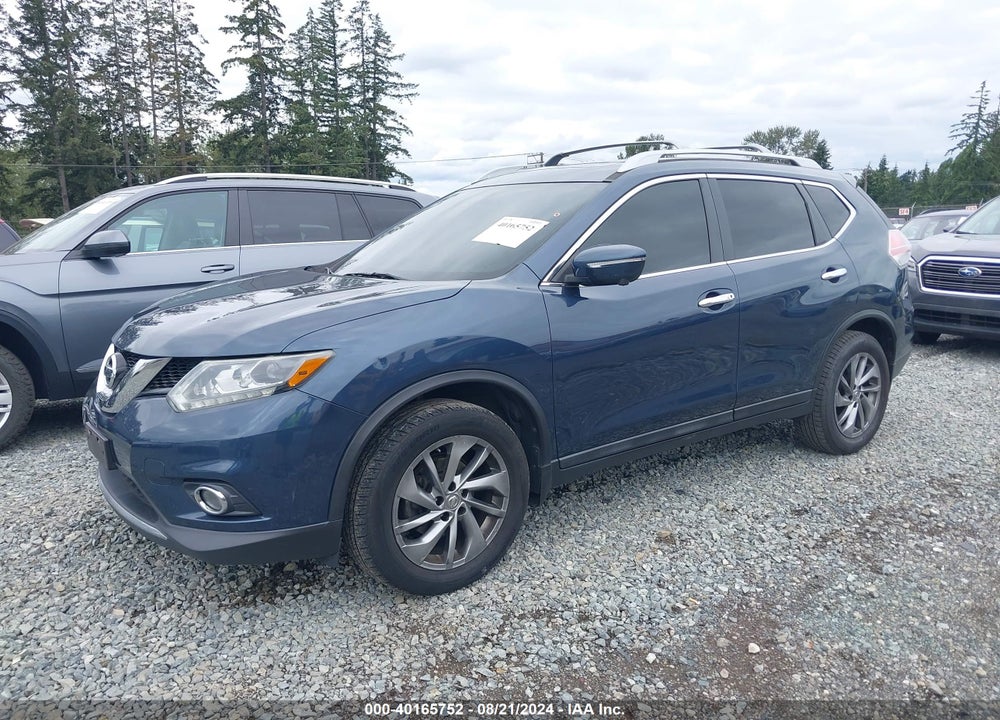 2015 NISSAN ROGUE SL VIN: 5N1AT2MVXFC827701