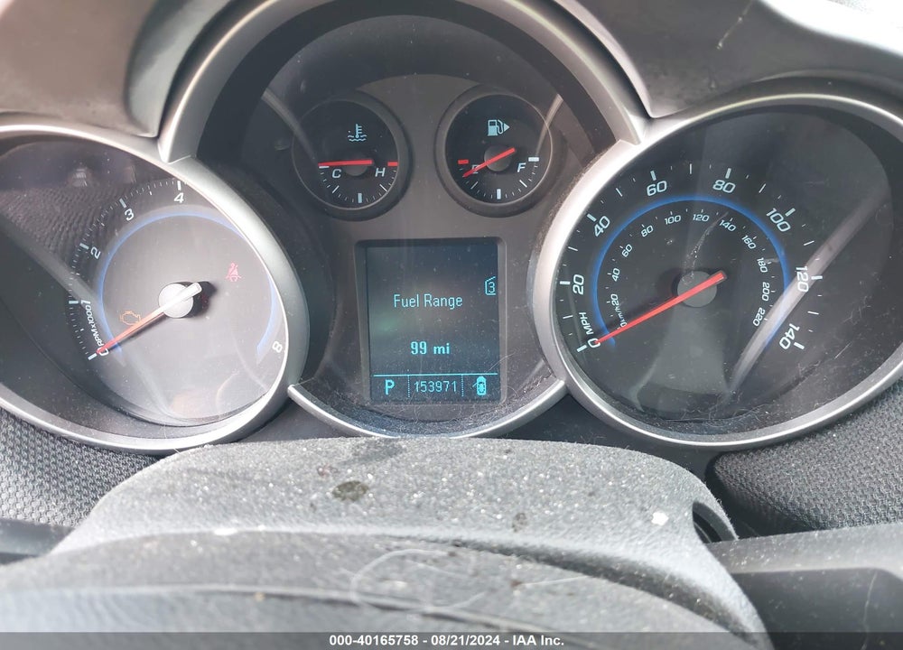 2011 CHEVROLET CRUZE 1LT VIN: 1G1PF5S96B7163857