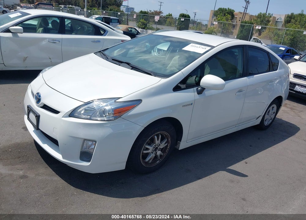 2011 TOYOTA PRIUS TWO VIN: JTDKN3DU5B0253486