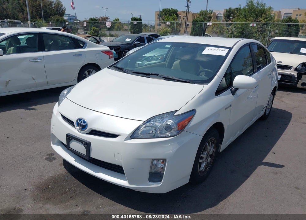 2011 TOYOTA PRIUS TWO VIN: JTDKN3DU5B0253486