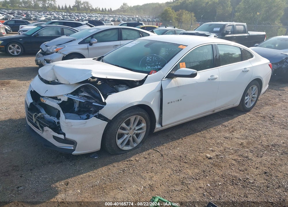 2018 CHEVROLET MALIBU LT VIN: 1G1ZD5STXJF206532