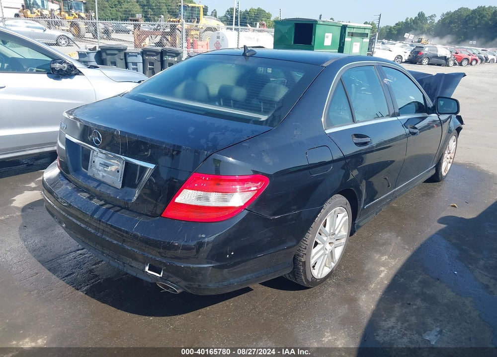 2008 MERCEDES-BENZ C 300 LUXURY/SPORT VIN: WDDGF54X48R022839