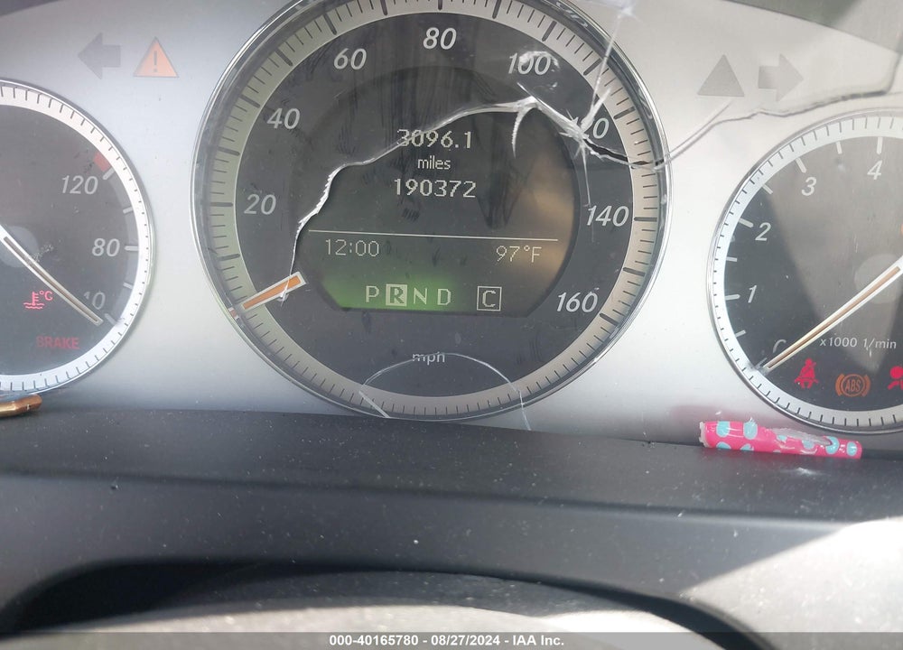2008 MERCEDES-BENZ C 300 LUXURY/SPORT VIN: WDDGF54X48R022839