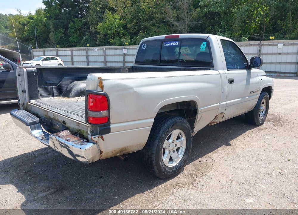 1998 DODGE RAM 1500 VIN: 1B7HC16XXWS666560