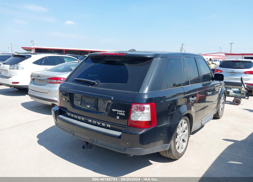 2009 LAND ROVER RANGE ROVER SPORT HSE VIN: SALSK25429A208150