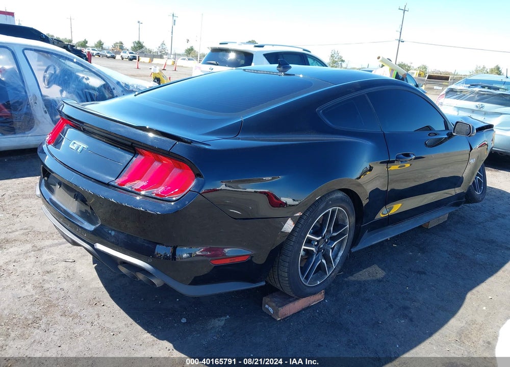 2022 FORD MUSTANG GT PREMIUM FASTBACK VIN: 1FA6P8CF7N5108023