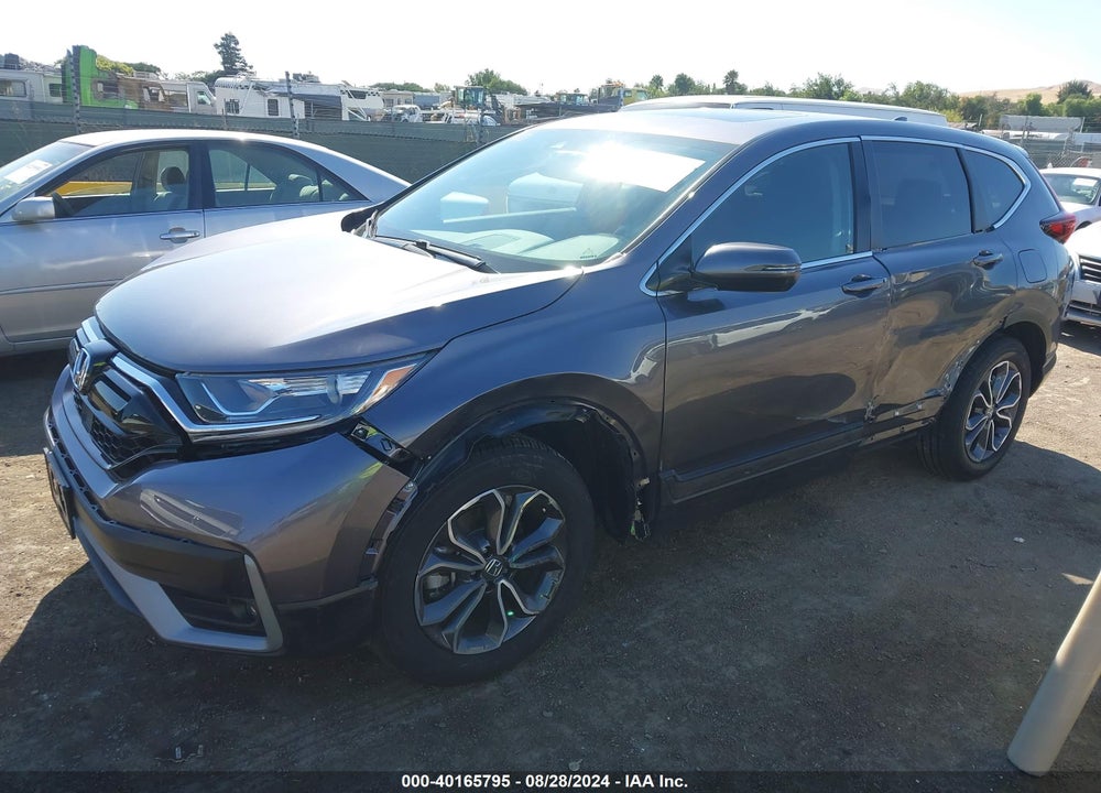 2022 HONDA CR-V AWD EX VIN: 7FARW2H56NE047614