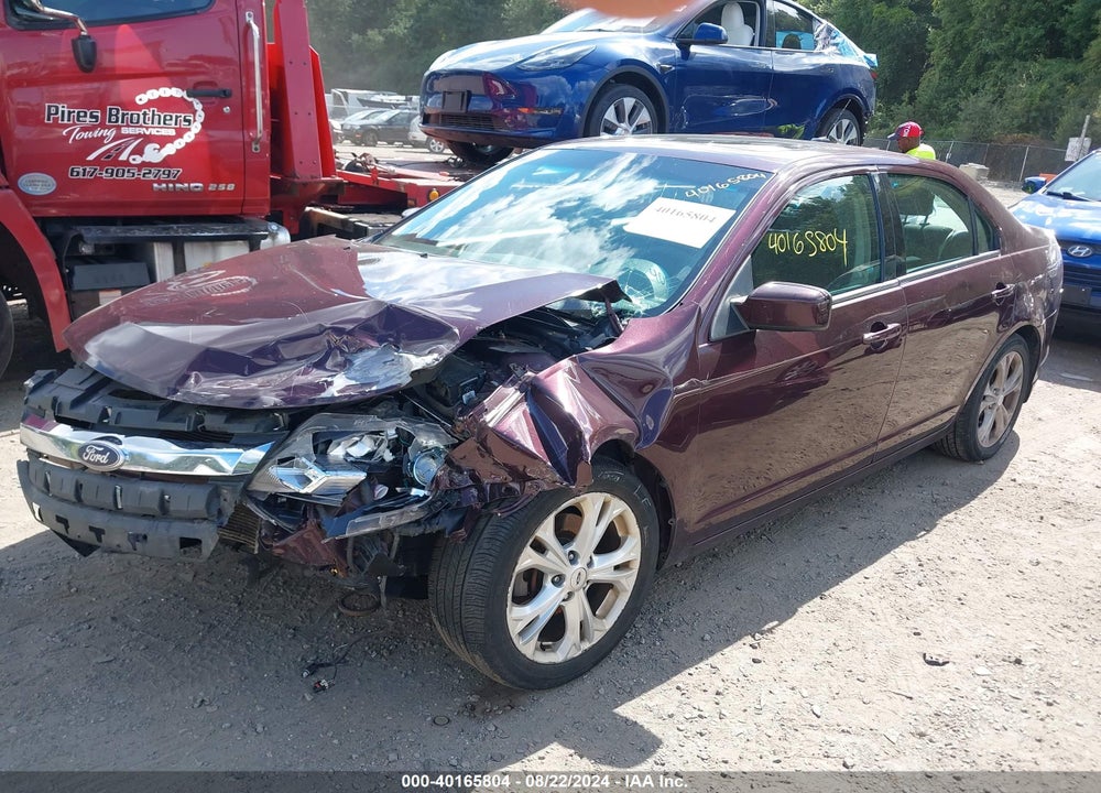 2012 FORD FUSION SE VIN: 3FAHP0HA4CR386380