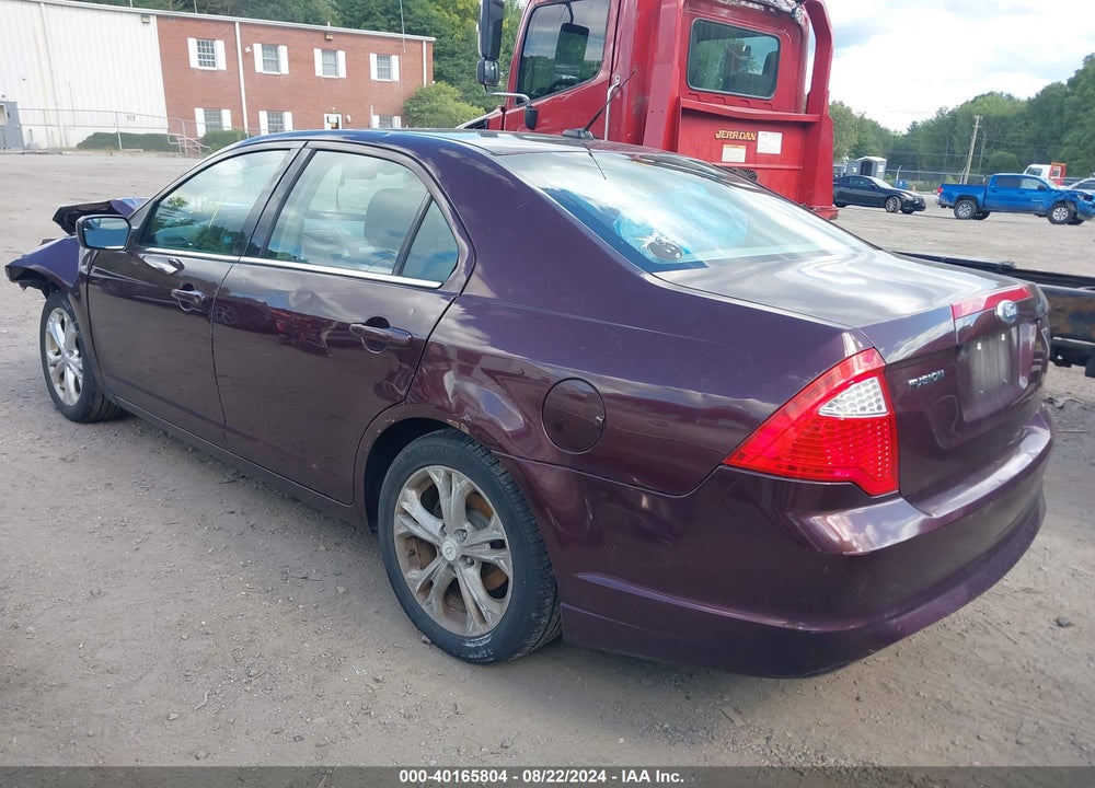 2012 FORD FUSION SE VIN: 3FAHP0HA4CR386380